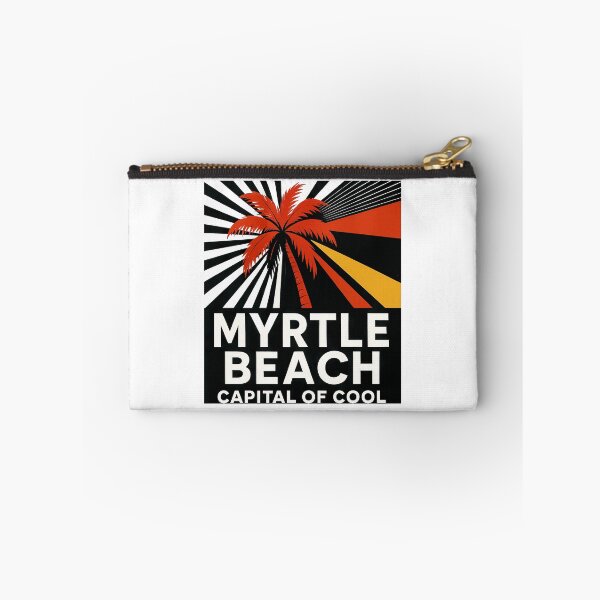 Item preview, Myrtle Beach South Carolina Souvenir - Ocean Pier & Palm Trees Art designed and sold by OzzFrequency.