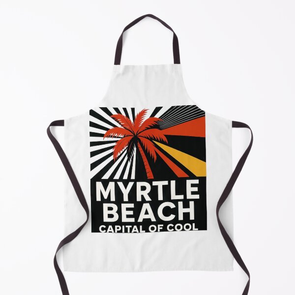 Item preview, Myrtle Beach South Carolina Souvenir - Ocean Pier & Palm Trees Art designed and sold by OzzFrequency.
