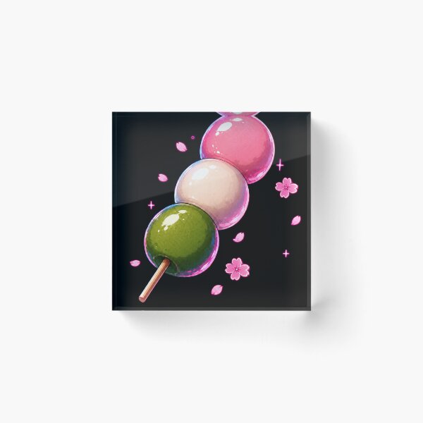 Item preview, Hanami Sanshoku Dango | Japanese Sakura Sweet designed and sold by ZenOtaku Lab.