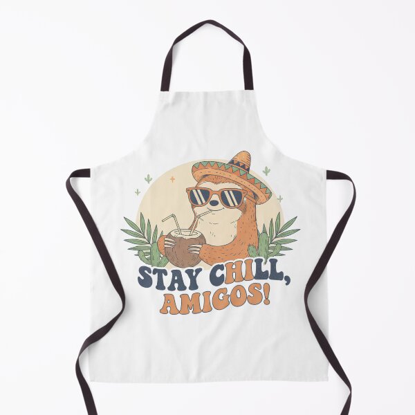 Item preview, Stay Chill, Amigos! – Funny Sloth Summer designed and sold by PT PROJECT.