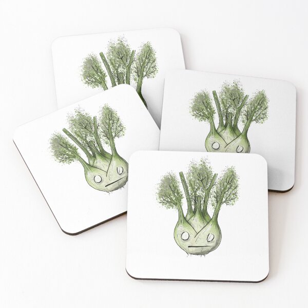 Item preview, Scared Fennel funny veggie art designed and sold by Last Radish Design.