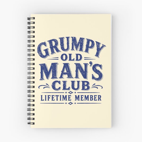 Item preview, Grumpy Old Mans Club Lifetime Member Funny Quote designed and sold by 89shirts.