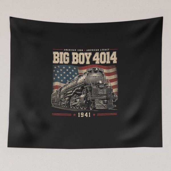 Item preview, Big Boy 4014 Steam Train Vintage Locomotive Engine designed and sold by FrankIsabel.