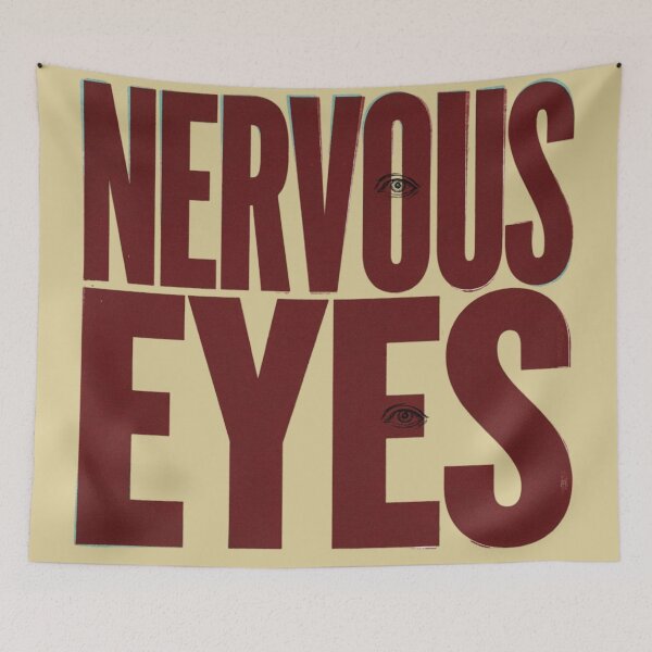 Item preview, NERVOUS EYES designed and sold by 123ks.