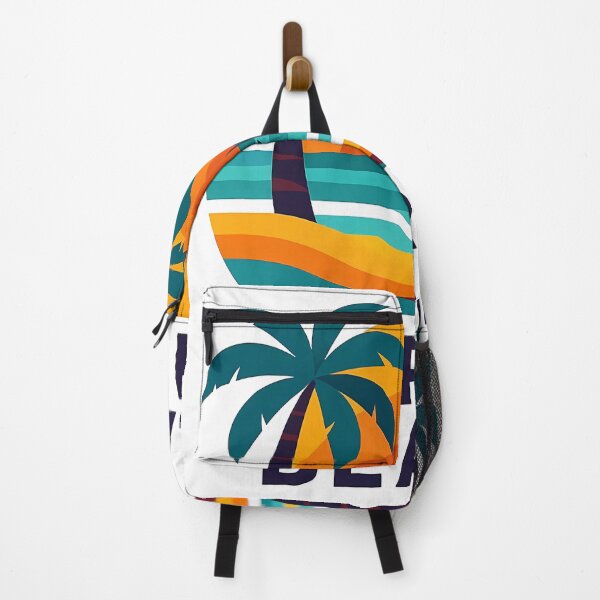 Item preview, Myrtle Beach South Carolina Souvenir - Ocean Pier & Palm Trees Art designed and sold by OzzFrequency.