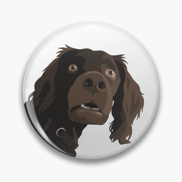 Item preview, Bobawooyo Socked Cocker Spaniel Dog Illustration designed and sold by PrintondemArt.
