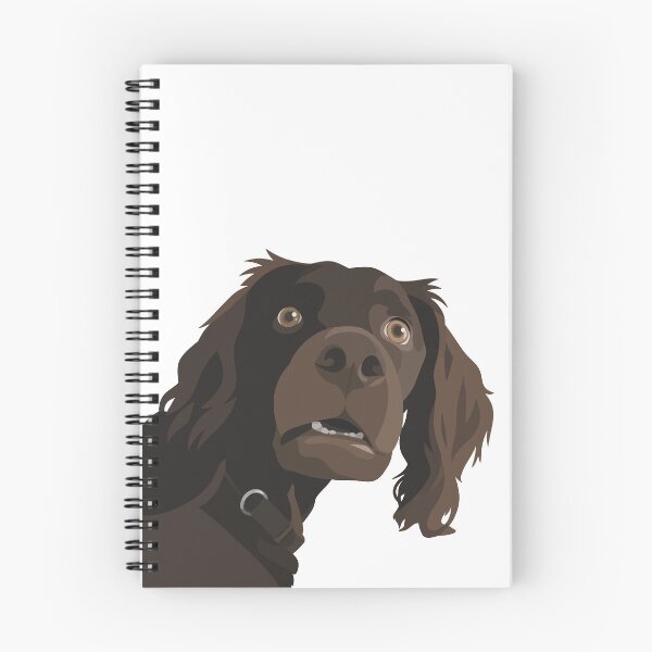 Item preview, Bobawooyo Socked Cocker Spaniel Dog Illustration designed and sold by PrintondemArt.