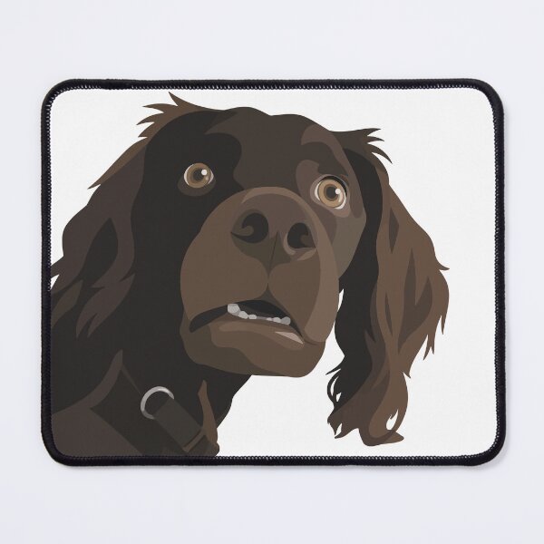 Item preview, Bobawooyo Socked Cocker Spaniel Dog Illustration designed and sold by PrintondemArt.