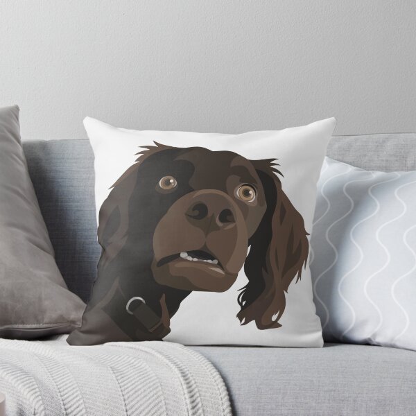 Item preview, Bobawooyo Socked Cocker Spaniel Dog Illustration designed and sold by PrintondemArt.