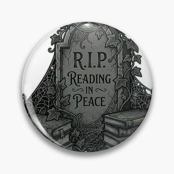 Item preview, Read In Peace Gothic Tombstone Booktok designed and sold by ryanguas.