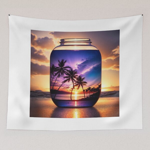 Item preview, Paradise in a bottle designed and sold by ZeusGallery.