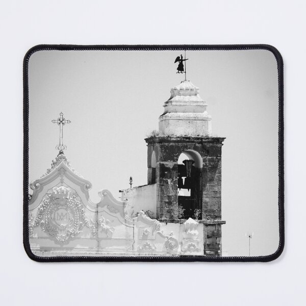 Item preview, Historic Church Tower in Monochrome designed and sold by eddiebarronshop.