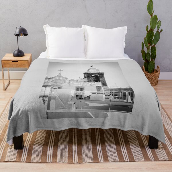 Item preview, Historic Church Tower in Monochrome designed and sold by eddiebarronshop.