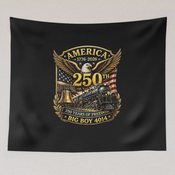 Item preview, Big Boy 4014 Train USA 250th Anniversary Patriotic American designed and sold by FrankIsabel.