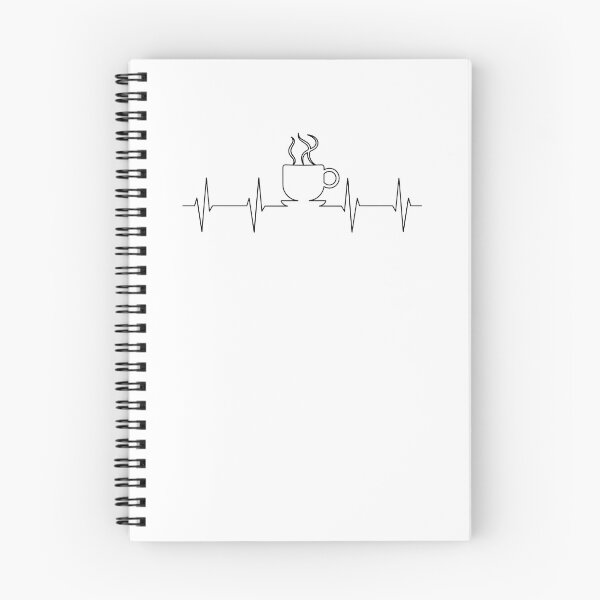Item preview, Coffee Heartbeat Line Art Design designed and sold by Dmo3HarkoArt.