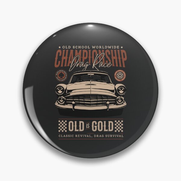 Item preview, Old School Drag Race Classic Car Championship Design designed and sold by PrimeRacer.
