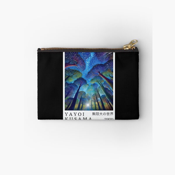 Item preview, Yayoi Kusama Starry Night Forest Poster - Magical Tree Infinite Universe Wall Art Print, Tokyo Modern Decor designed and sold by HappyGrandmaUB.
