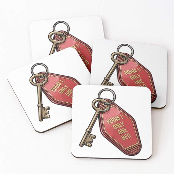 Item preview, Only One Bed Trope Vintage Motel Key designed and sold by ryanguas.