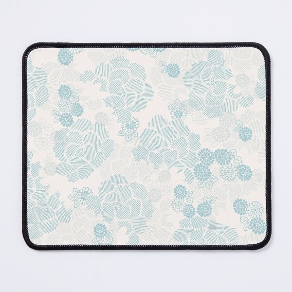 Item preview, Oriental Aesthetics V05 Ice Blue and Ivory Peony  designed and sold by Lidra Zehcnas.