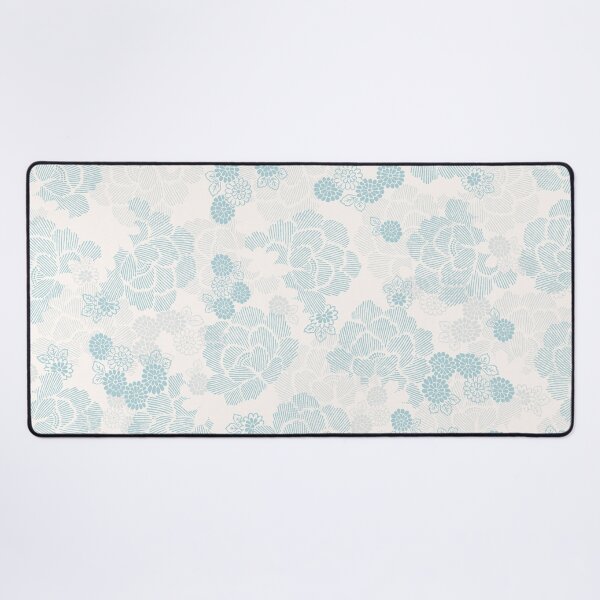 Item preview, Oriental Aesthetics V05 Ice Blue and Ivory Peony designed and sold by Lidra Zehcnas.