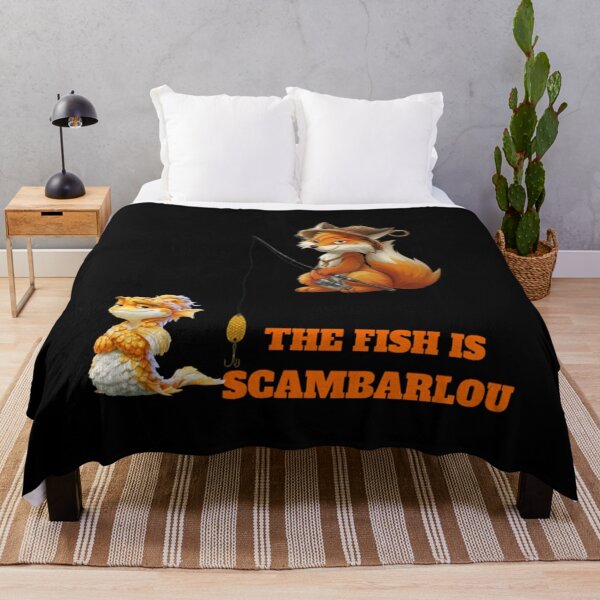 Item preview, Catch of the Day None The Fish is Scambarlou Funny Fishing For Men designed and sold by RodrigoCherS.