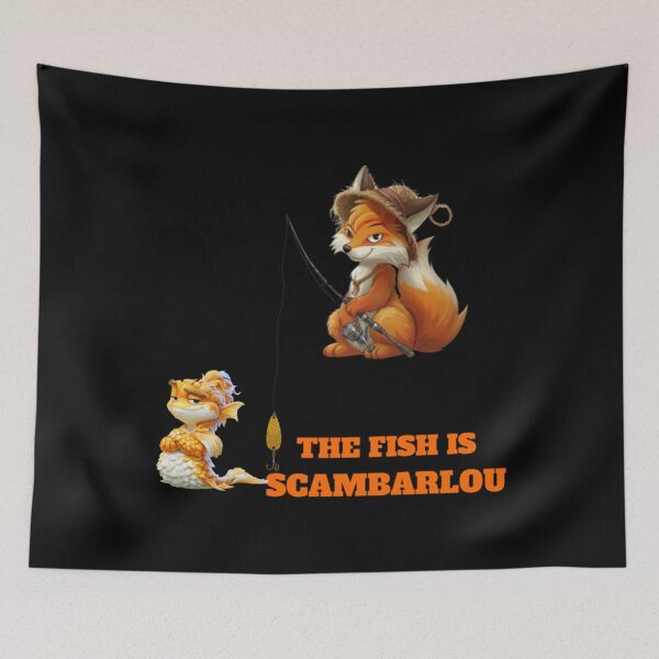 Item preview, Catch of the Day None The Fish is Scambarlou Funny Fishing For Men designed and sold by RodrigoCherS.