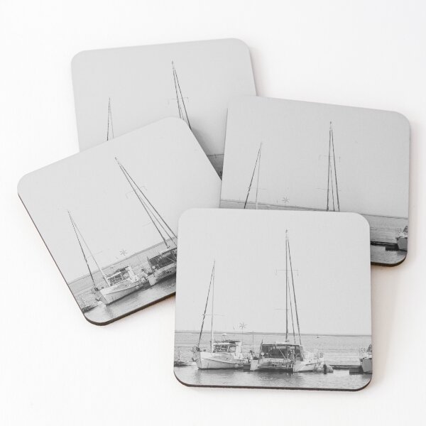 Item preview, Sailboats Docked by the Shore designed and sold by eddiebarronshop.