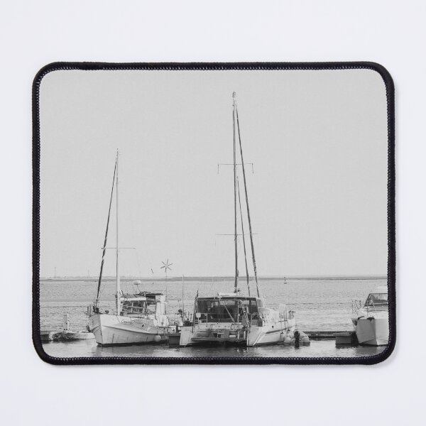 Item preview, Sailboats Docked by the Shore designed and sold by eddiebarronshop.