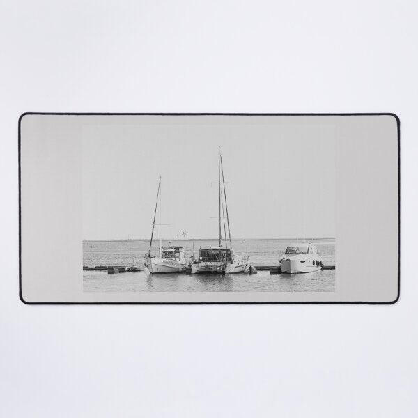 Item preview, Sailboats Docked by the Shore designed and sold by eddiebarronshop.
