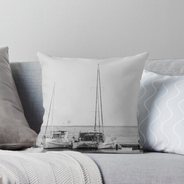 Item preview, Sailboats Docked by the Shore designed and sold by eddiebarronshop.