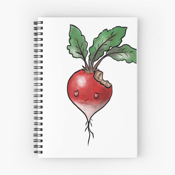 Item preview, Lonely Radish funny veggie art designed and sold by Last Radish Design.