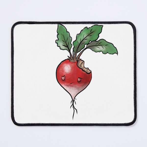 Item preview, Lonely Radish funny veggie art designed and sold by Last Radish Design.
