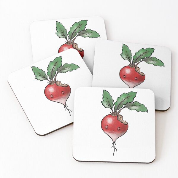 Item preview, Lonely Radish funny veggie art designed and sold by Last Radish Design.