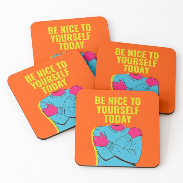 Item preview, Be Nice To Yourself Today Vibrant Pop Art designed and sold by FaizArtShop.