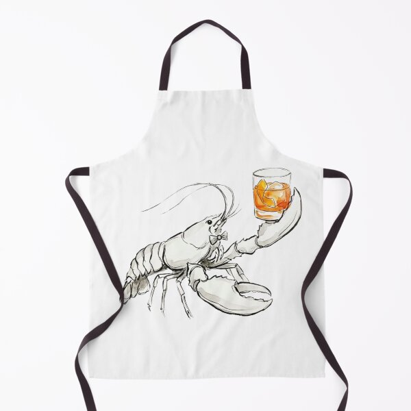 Item preview, Crab with Margarita – Funny Minimalist Cocktail Line Art designed and sold by Evv_u.