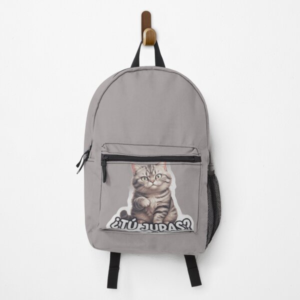 Item preview, Cat with Ironic Phrase "You swear?" designed and sold by Purpleclomb.