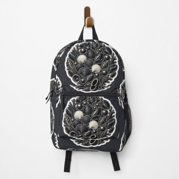 Item preview, Obsidian Seashells – Dark Botanical Collection designed and sold by Roberta Calabrese.