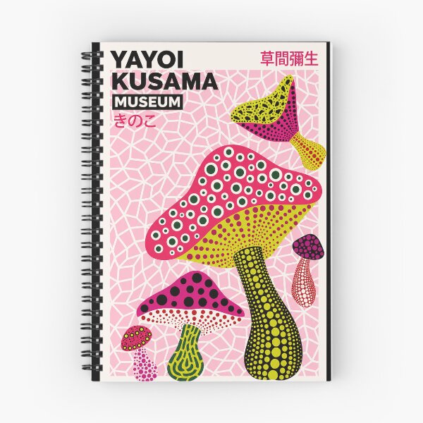 Item preview, Yayoi Kusama Mushroom Poster - Iconic Polka Dot Fungi Wall Art Print, Kusama Museum Pink Decor designed and sold by MorningJoco.