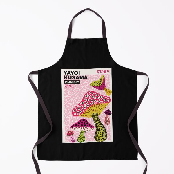 Item preview, Yayoi Kusama Mushroom Poster - Iconic Polka Dot Fungi Wall Art Print, Kusama Museum Pink Decor designed and sold by MorningJoco.