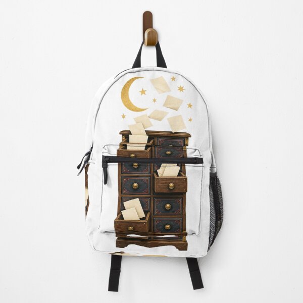 Item preview, Celestial Postal Cabinet Releasing Tiny Letters designed and sold by Freshloop Studio | Whimsical Vintage Art.
