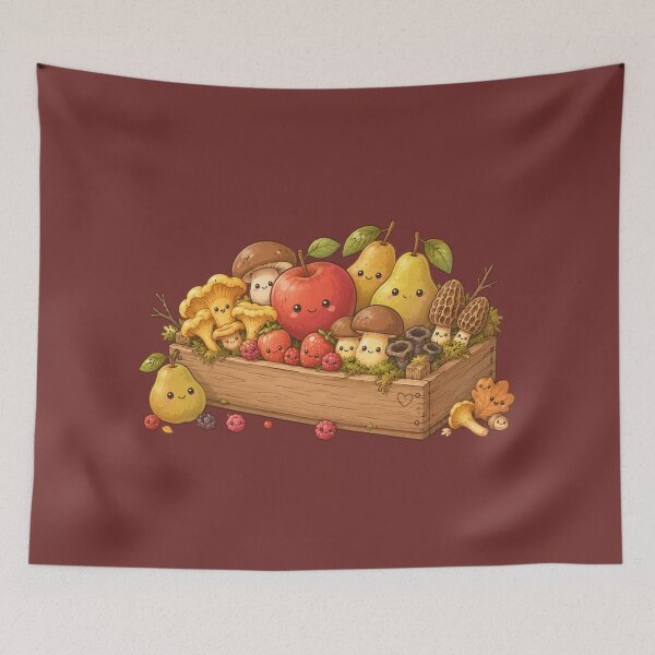 Item preview, Whispers of the Woods – Kawaii Forest Harvest designed and sold by 63Hotpeppers.