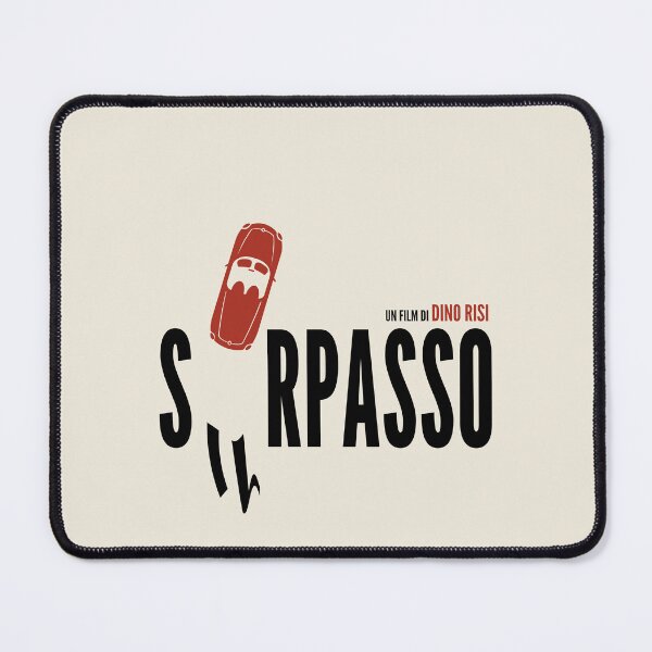 Item preview, Il Sorpasso 1962 – Minimalist Italian Cinema Poster designed and sold by MORKINO POSTERS.