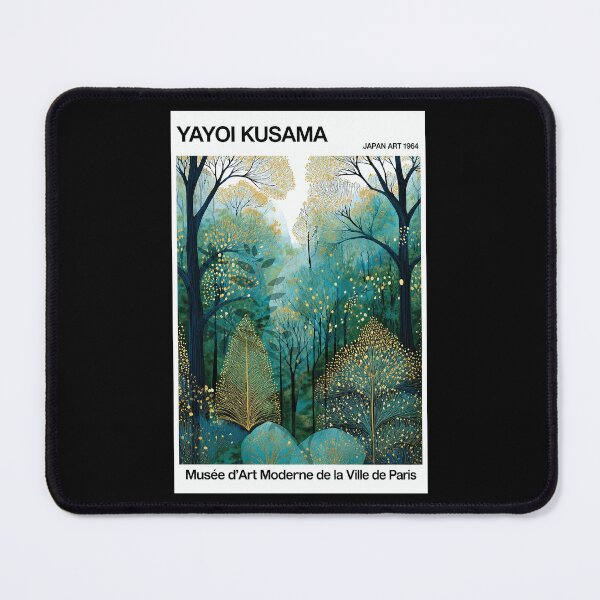 Item preview, Yayoi Kusama Golden Forest Poster - Japan Art 1964 Wall Art Print, Paris Museum Tree Decor designed and sold by HappyGrandmaUB.