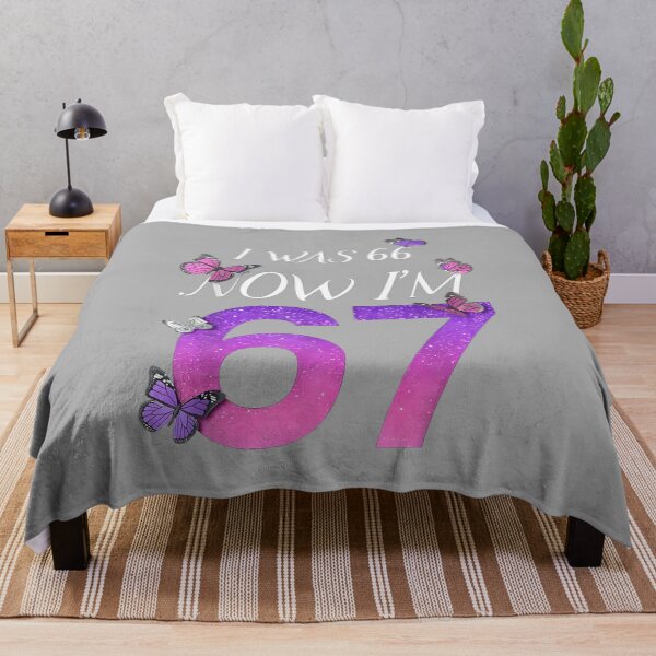 Item preview, I was 66 Now I’m 67 Funny 67th Birthday Mom Six Seven_2 designed and sold by ArleneRowe.