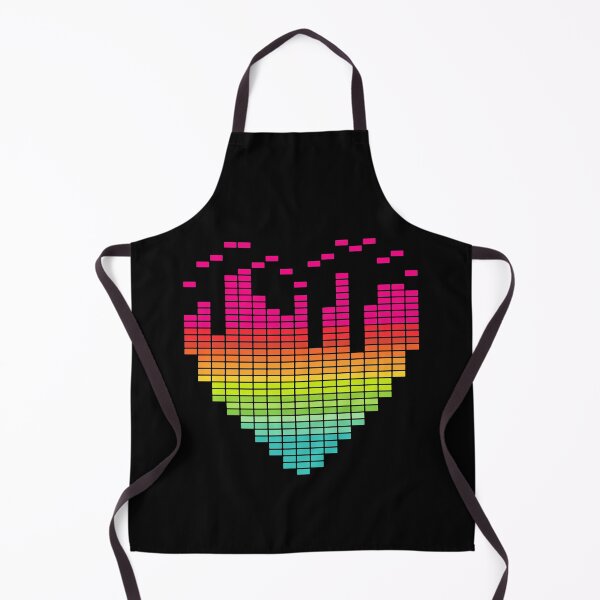 Item preview, Pixel Heart Equalizer Graphic designed and sold by Dmo3HarkoArt.