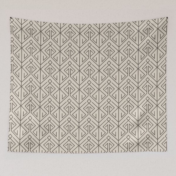 Item preview, Sandstone geometric minimal pattern luxury modern interior design designed and sold by Aurum-design.