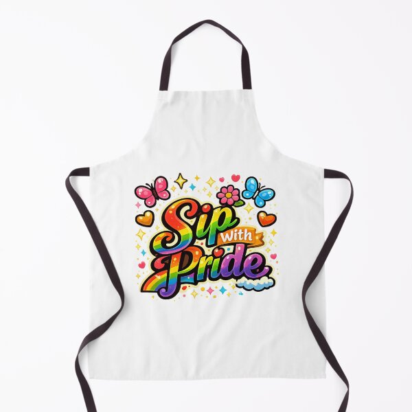 Item preview, Sip With Pride - Rainbow Pride Typography Illustration designed and sold by DesignsCreative.