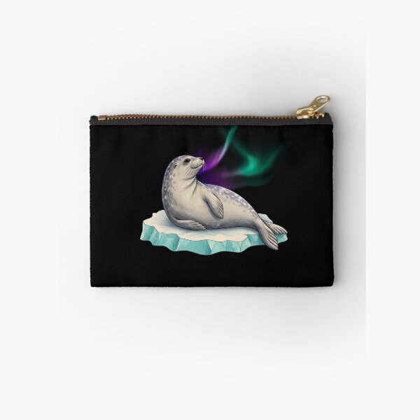 Item preview, Weddell Seal -  Aurora Seal Arctic Fantasy Illustration designed and sold by JessArty ⭐⭐⭐⭐⭐.