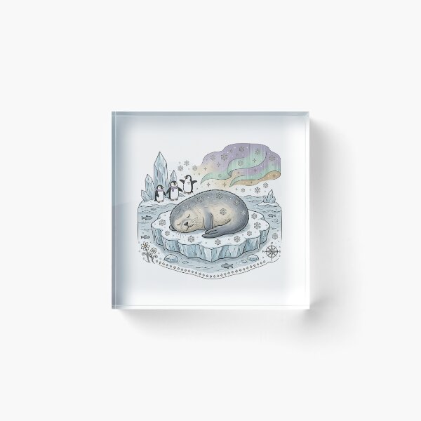 Item preview, Weddell Seal designed and sold by JessArty ⭐⭐⭐⭐⭐.