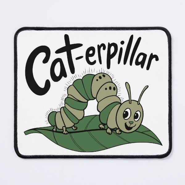Item preview, Cute Whimsical Cartoon Green Caterpillar designed and sold by FaizArtShop.